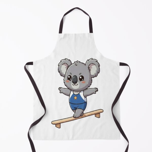Item preview, Cute Koala Gymnast Balance Beam designed and sold by Ella_Sketch.
