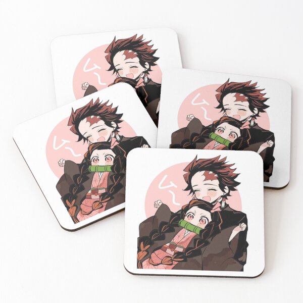 Item preview, Tanjiro & Nezuko Sibling Love Chibi designed and sold by Snowdog-Art.