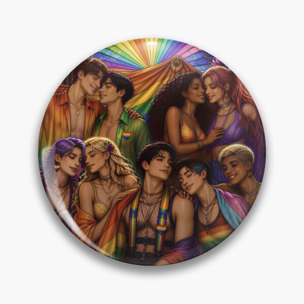 Item preview, Radiant Pride: Diverse Community in Vibrant Stained Glass Art designed and sold by Soluna Studio.