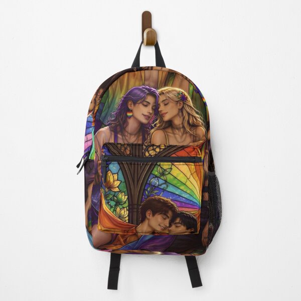 Item preview, Radiant Pride: Diverse Community in Vibrant Stained Glass Art designed and sold by Soluna Studio.