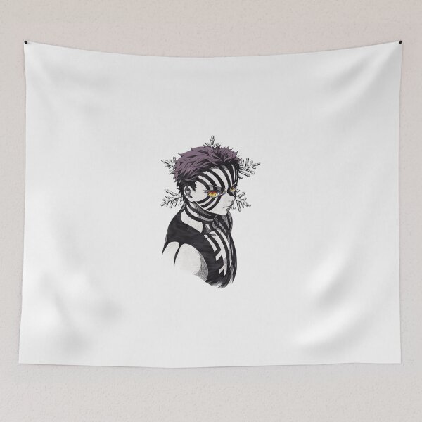 Item preview, Akaza Upper Moon Snowflake Portrait designed and sold by Snowdog-Art.