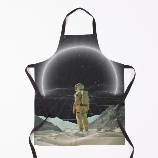 Item preview, Retro Futuristic Astronaut in Desert Portal designed and sold by berwies-artwork.