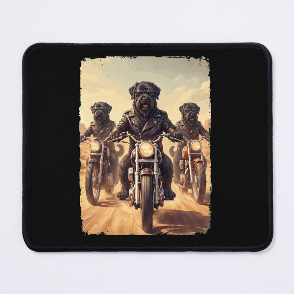 Item preview, Funny Black Russian Terrier Motorcycle Meme Dog Lover designed and sold by DoodleTortle.