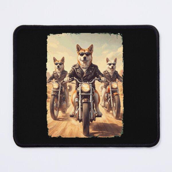 Item preview, Funny Canaan Dog Motorcycle Meme Dog Lover designed and sold by DoodleTortle.