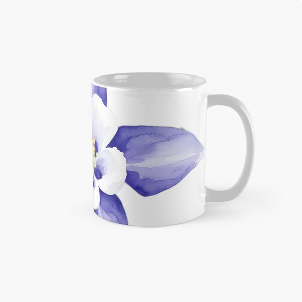 Item preview, Colorado Columbine Flower - watercolor designed and sold by Mia's Menagerie.