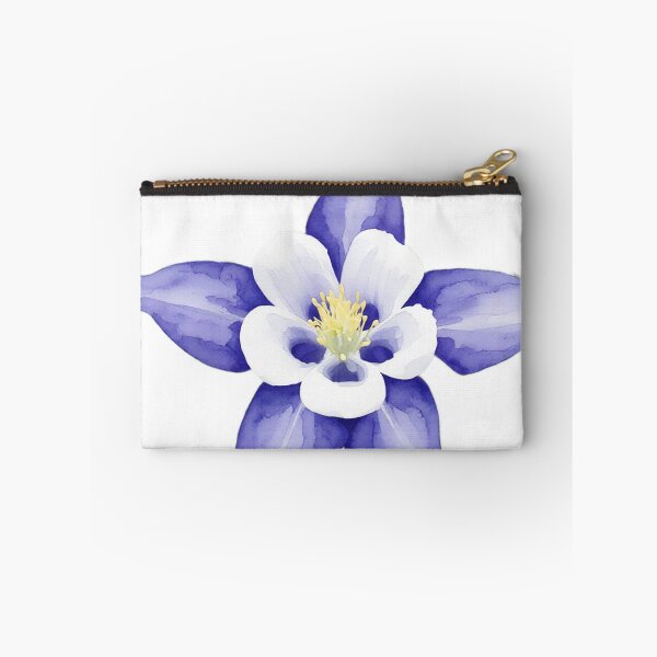 Item preview, Colorado Columbine Flower - watercolor designed and sold by Mia's Menagerie.