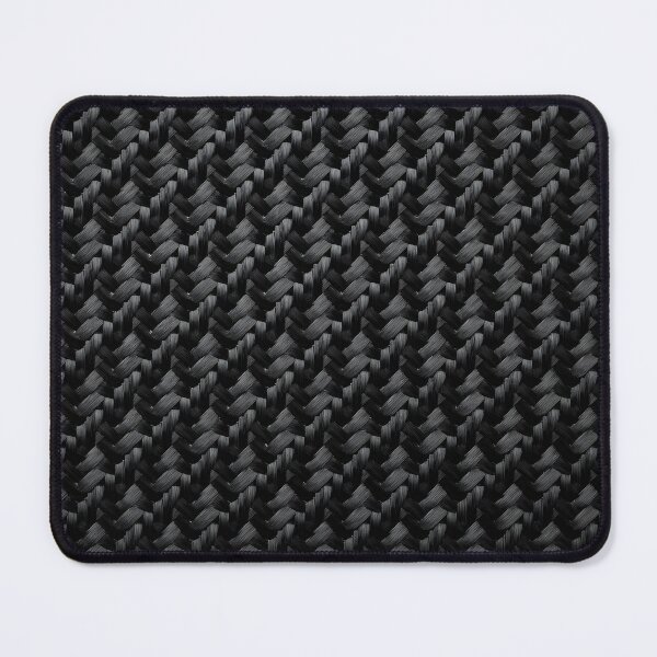 Item preview, Dark Carbon Fiber Texture Pattern – Industrial Woven Design designed and sold by Sybille-Yates.