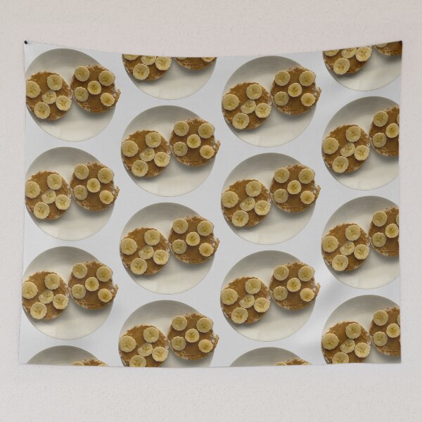 Item preview, Rice Cakes with Peanut Butter and Banana designed and sold by Spring Things.