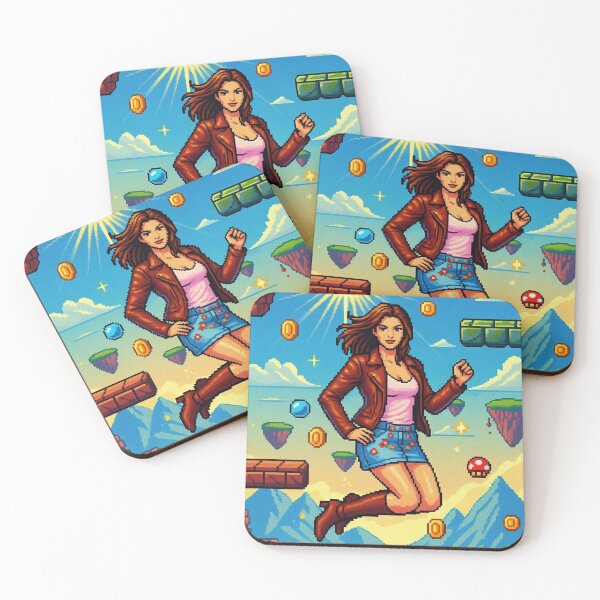 Item preview, Lederbraun Retro-Spiel designed and sold by pjd94.