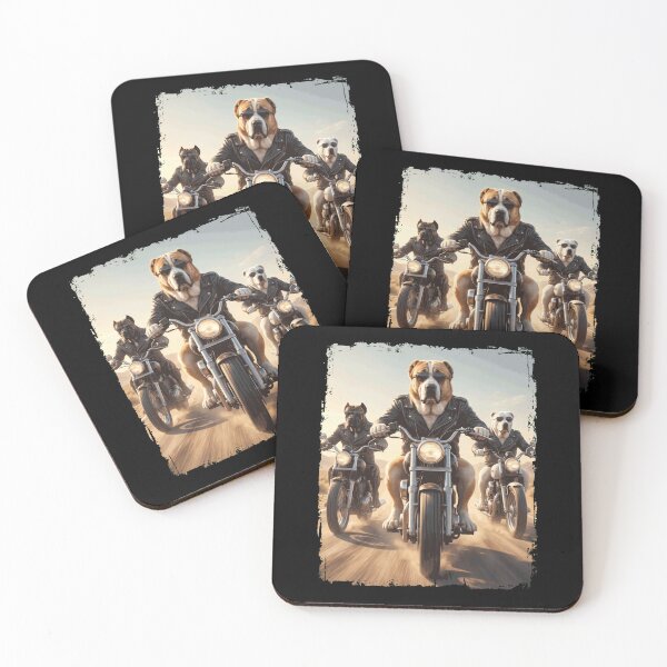 Item preview, Funny Central Asian Shepherd Dog Motorcycle Meme Dog Lover designed and sold by DoodleTortle.