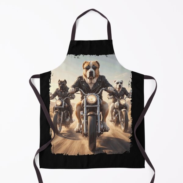 Item preview, Funny Central Asian Shepherd Dog Motorcycle Meme Dog Lover designed and sold by DoodleTortle.