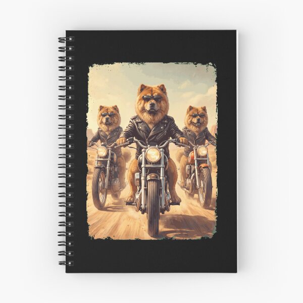 Item preview, Funny Chow Chow Motorcycle Meme Dog Lover designed and sold by DoodleTortle.