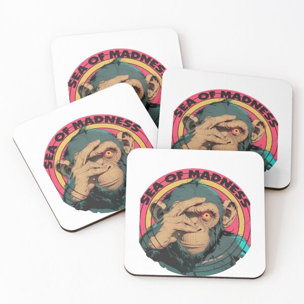 Item preview, See No Madness Psychedelic Monkey Art designed and sold by VibeThread Studio.