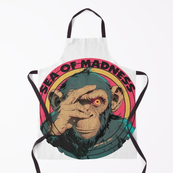 Item preview, See No Madness Psychedelic Monkey Art designed and sold by VibeThread Studio.