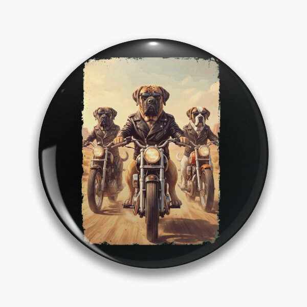 Item preview, Funny English Mastiff Motorcycle Meme Dog Lover designed and sold by DoodleTortle.