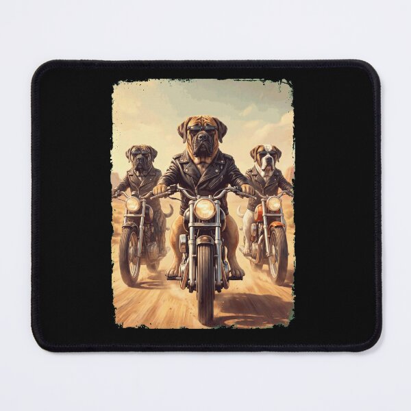 Item preview, Funny English Mastiff Motorcycle Meme Dog Lover designed and sold by DoodleTortle.