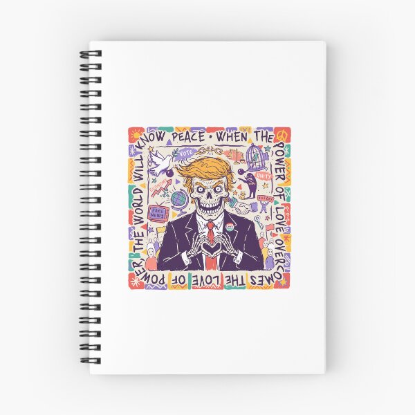 Item preview, Power of Love: Skeleton Politician Satire designed and sold by sXe-art.
