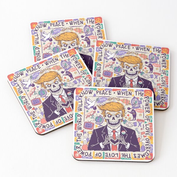 Item preview, Power of Love: Skeleton Politician Satire designed and sold by sXe-art.