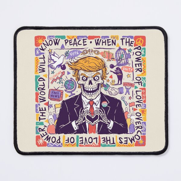 Item preview, Power of Love: Skeleton Politician Satire designed and sold by sXe-art.