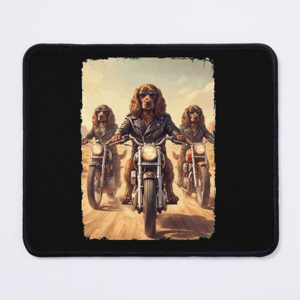 Item preview, Funny Field Spaniel Motorcycle Meme Dog Lover designed and sold by DoodleTortle.