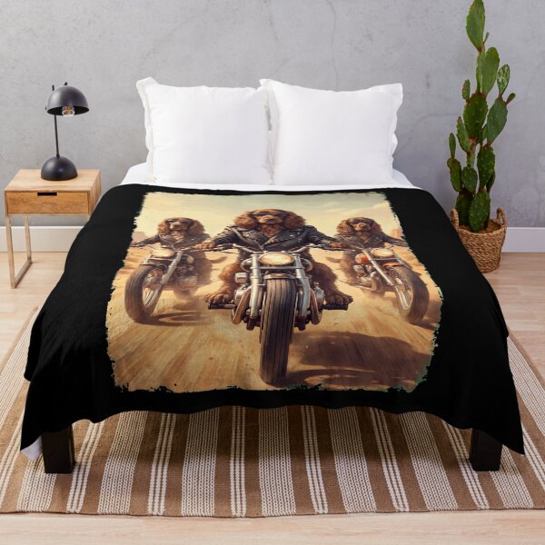 Item preview, Funny Field Spaniel Motorcycle Meme Dog Lover designed and sold by DoodleTortle.