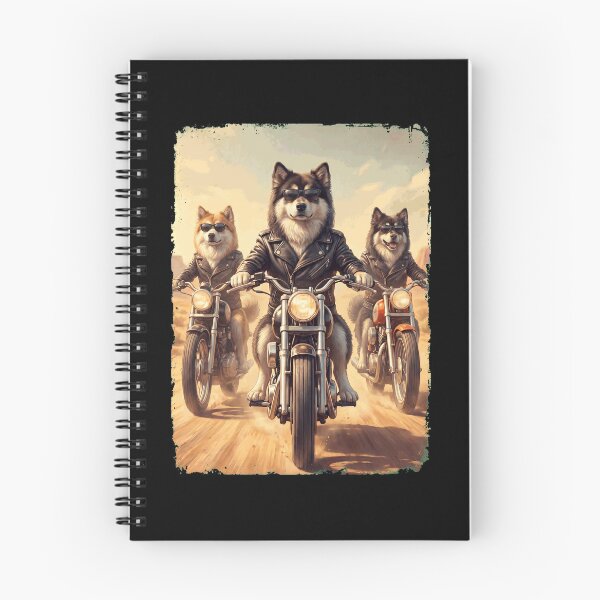 Item preview, Funny Finnish Lapphund Motorcycle Meme Dog Lover designed and sold by DoodleTortle.