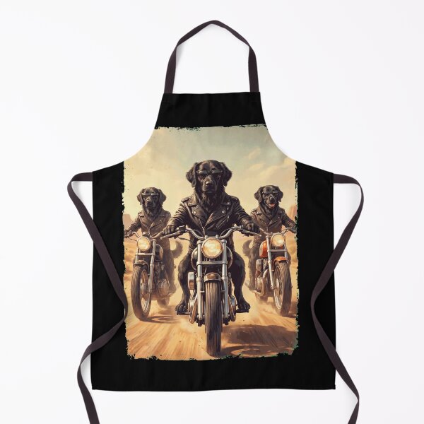 Item preview, Funny Flat Coated Retriever Motorcycle Meme Dog Lover designed and sold by DoodleTortle.