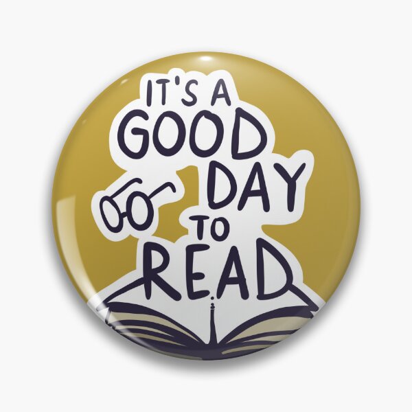 Item preview, It’s a good day to read book sticker style designed and sold by sianelliot.