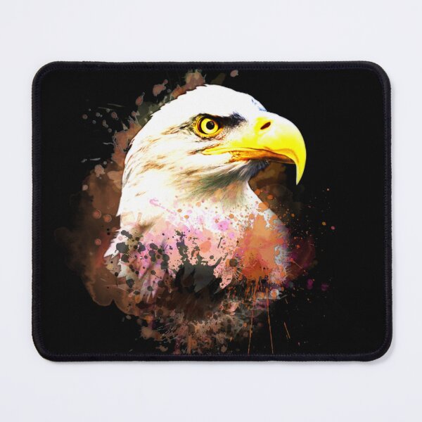 Item preview, Colorful eagle Head Paint Splatters design  designed and sold by StyleBloomes.