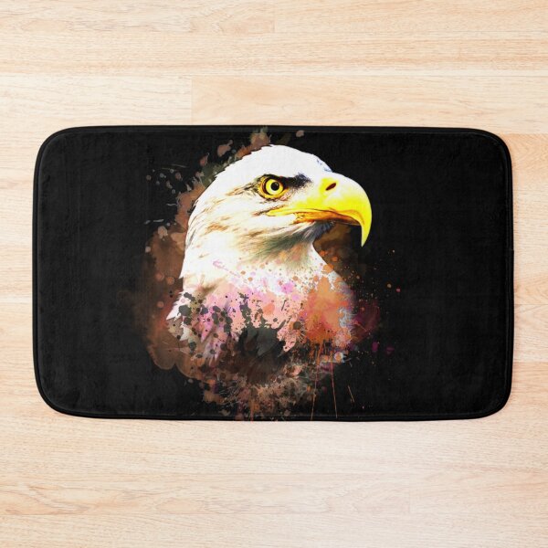 Item preview, Colorful eagle Head Paint Splatters design  designed and sold by StyleBloomes.