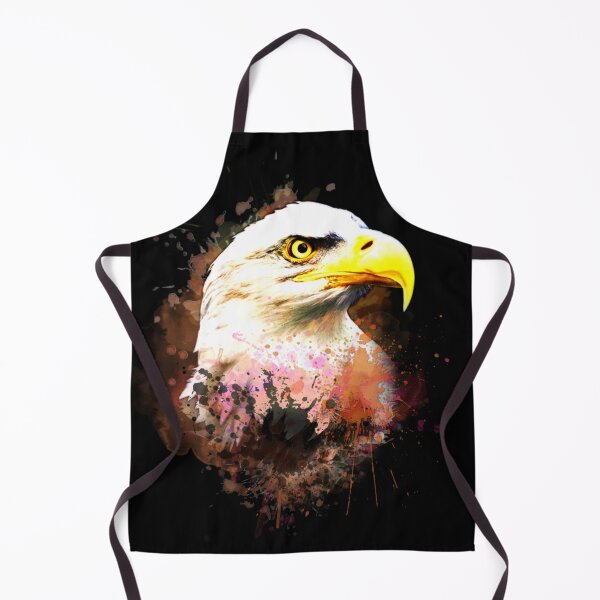 Item preview, Colorful eagle Head Paint Splatters design designed and sold by StyleBloomes.