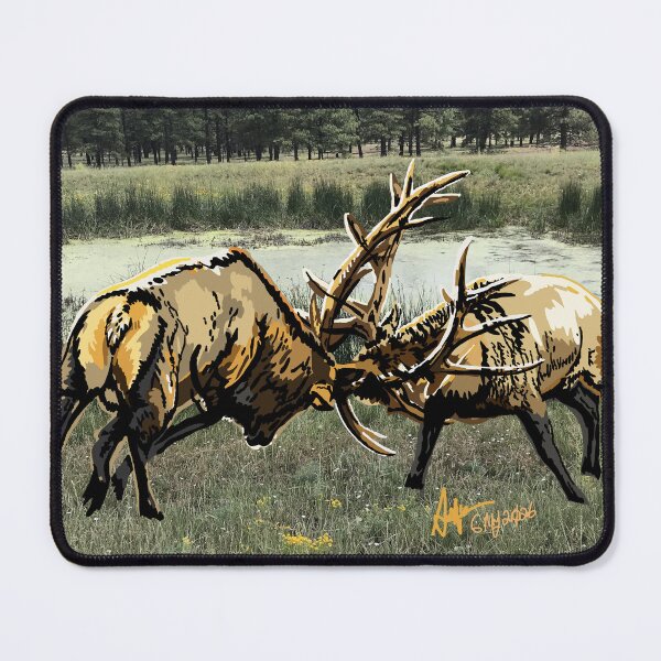Item preview, Elk Duel designed and sold by KlakkDrawsStuff.