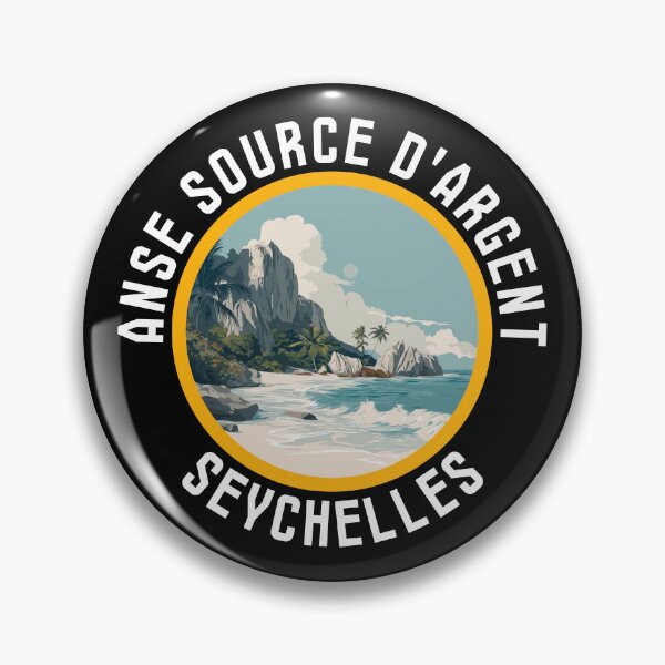 Item preview, Anse Source d’Argent - Seychelles (with White Lettering) designed and sold by VelvetRoom.