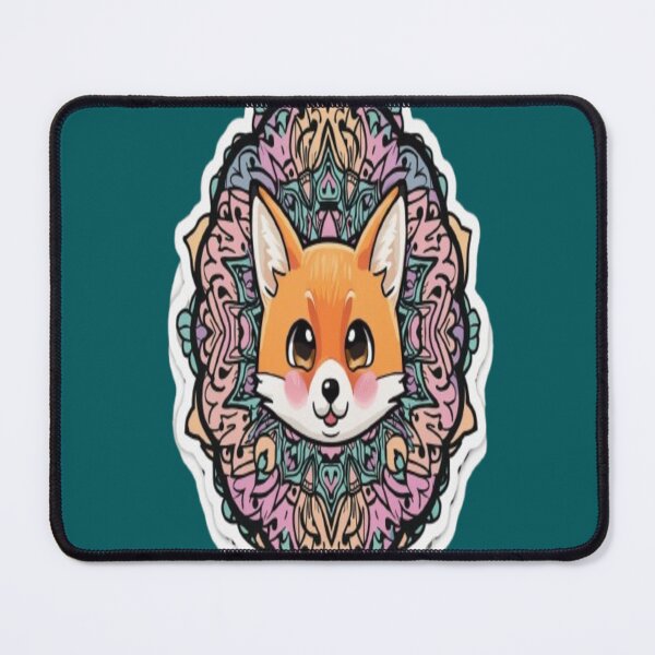 Item preview, Cute Boho Fox Mandala designed and sold by Chromatic Artistry.