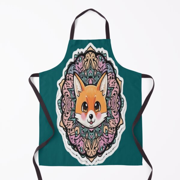 Item preview, Cute Boho Fox Mandala designed and sold by Chromatic Artistry.