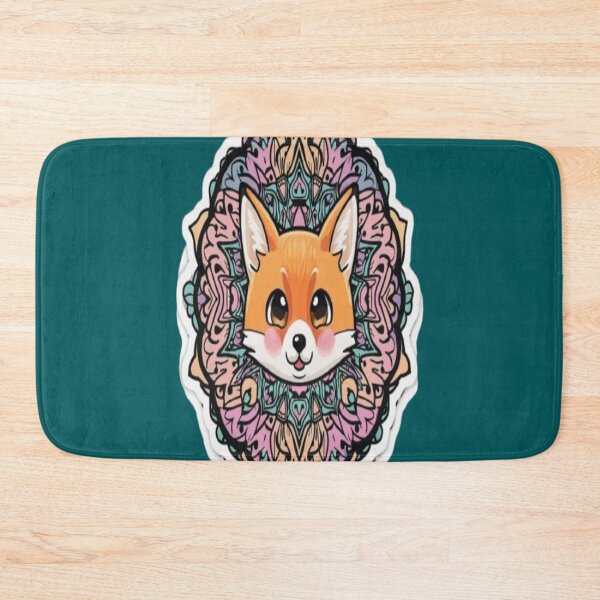Item preview, Cute Boho Fox Mandala designed and sold by Chromatic Artistry.