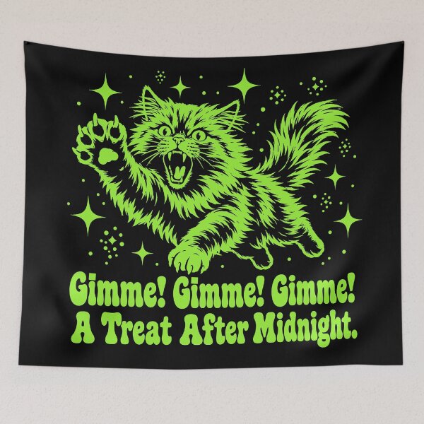 Item preview, Midnight Zoomies Cat BDesign designed and sold by Pop Rewind HQ.
