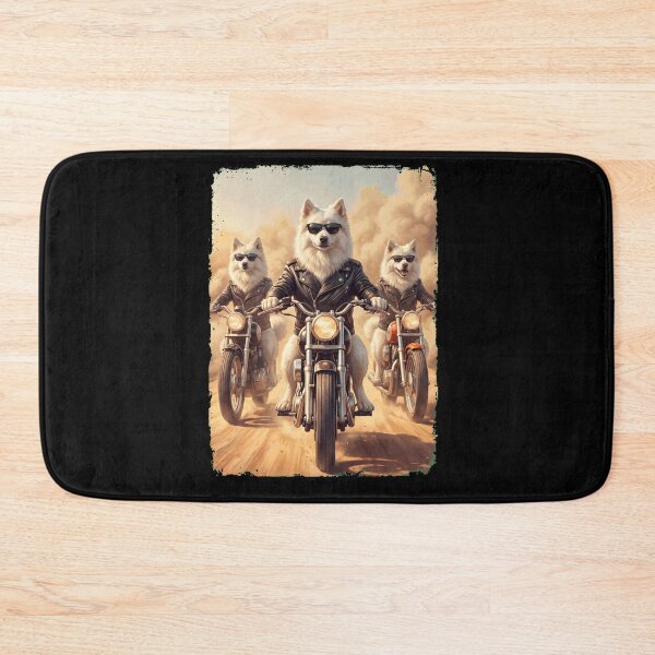 Item preview, Funny German Spitz Motorcycle Meme Dog Lover designed and sold by DoodleTortle.
