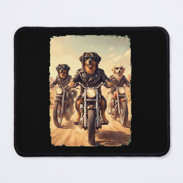 Item preview, Funny Hovawart Motorcycle Meme Dog Lover designed and sold by DoodleTortle.