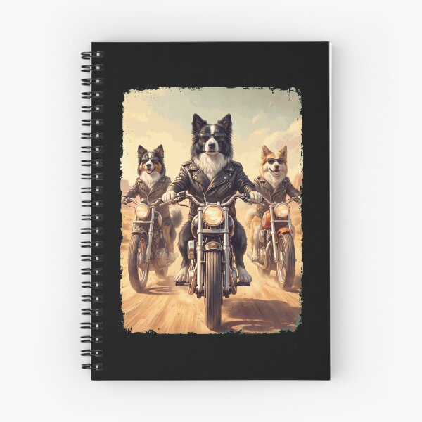 Item preview, Funny Icelandic Sheepdog Motorcycle Meme Dog Lover designed and sold by DoodleTortle.