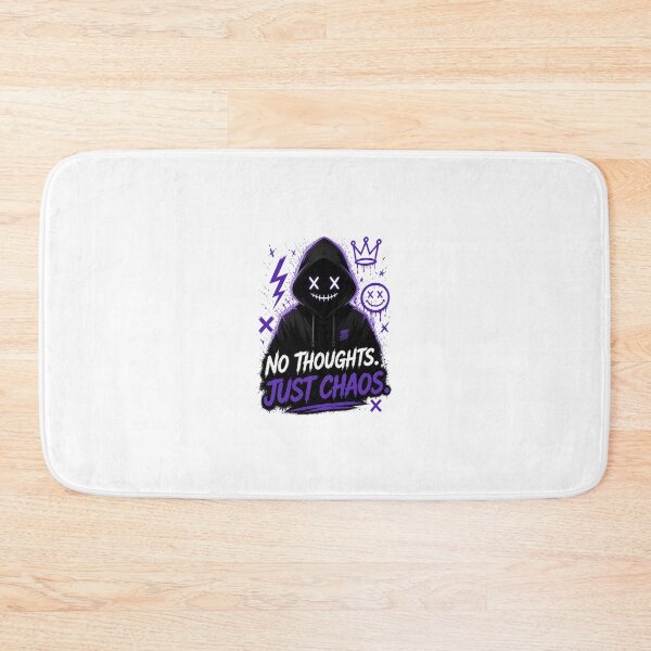 Item preview, No Thoughts Just Chaos Streetwear Graphic designed and sold by Grim Static.