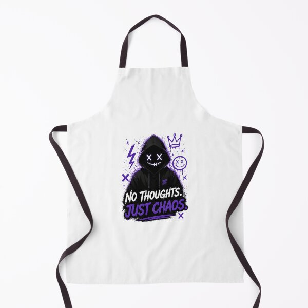 Item preview, No Thoughts Just Chaos Streetwear Graphic designed and sold by Grim Static.