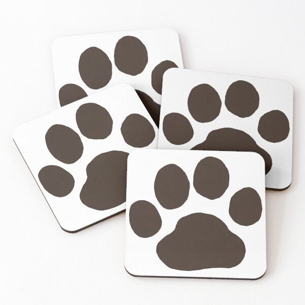 Item preview, Simple Brown Paw Print Graphic Tee designed and sold by Dmo3HarkoArt.