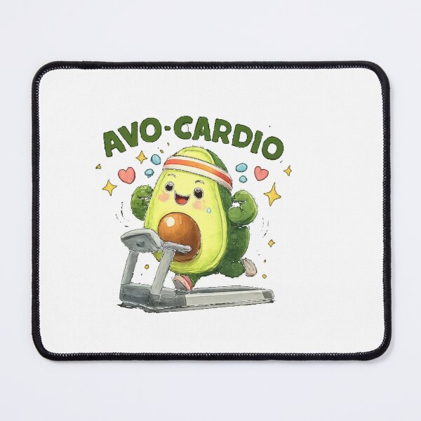 Item preview, Avo-Cardio – Sweet avocado during training designed and sold by khawariweaves.