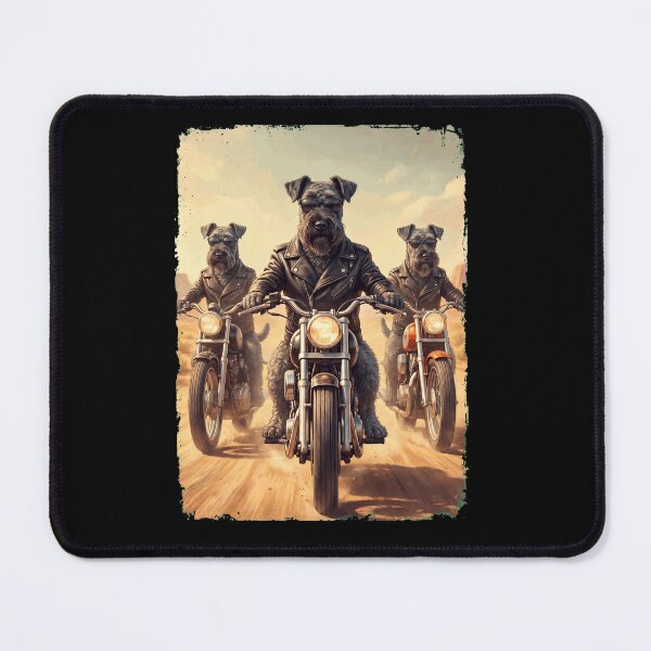 Item preview, Funny Kerry Blue Terrier Motorcycle Meme Dog Lover designed and sold by DoodleTortle.