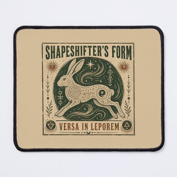 Item preview, Mystical Shapeshifters Form Hare Occult Art designed and sold by SplashTastic.