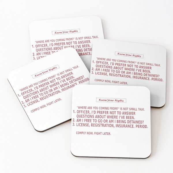 Item preview, Know Your Rights Police Interaction Guide designed and sold by ChR-oman.