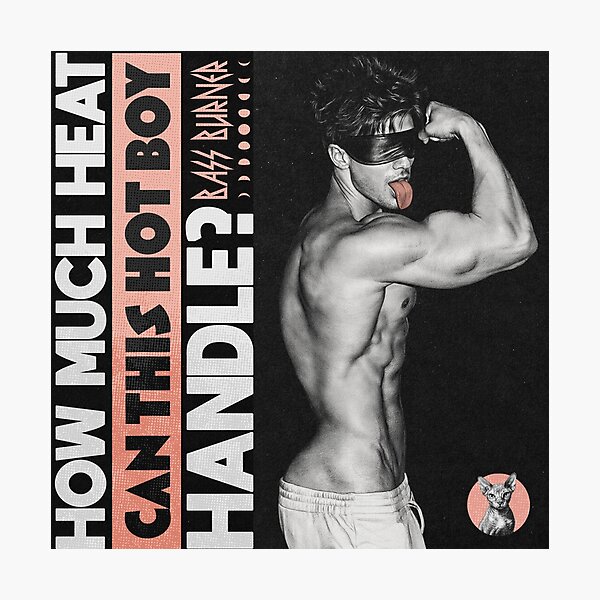 Item preview, Bass Burner - How Much Heat Can This Hot Boy Handle? - Single Cover designed and sold by Zorik-Verse.
