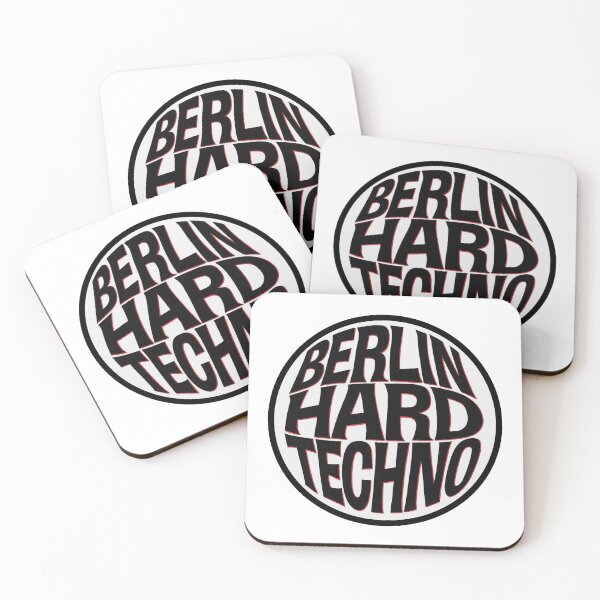 Item preview, Berlin Hard Techno – Underground Club Scene Design designed and sold by |TRSSHOP|.