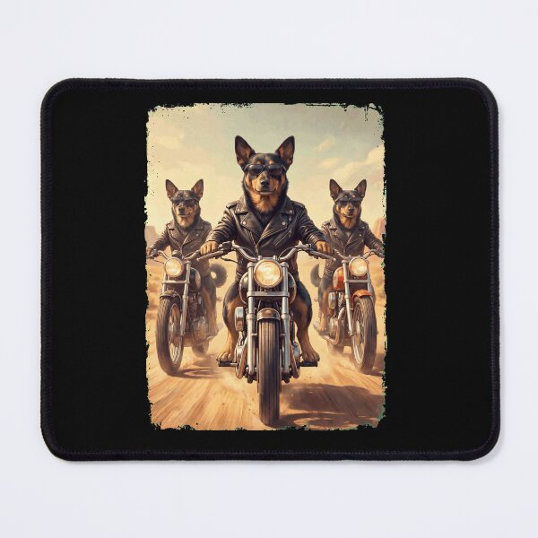Item preview, Funny Lancashire Heeler Motorcycle Meme Dog Lover designed and sold by DoodleTortle.